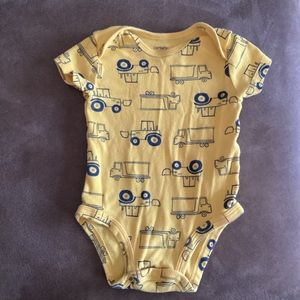 Carter’s Construction 6m boy bodysuit